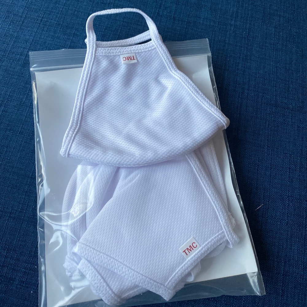 100pcs of 3 Layers cloth mask,anti bacterial/UV